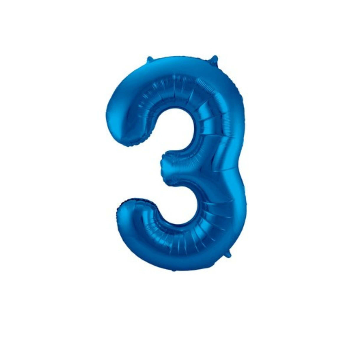 Pallone Foil balloon N.3 Blu - 86 cm
