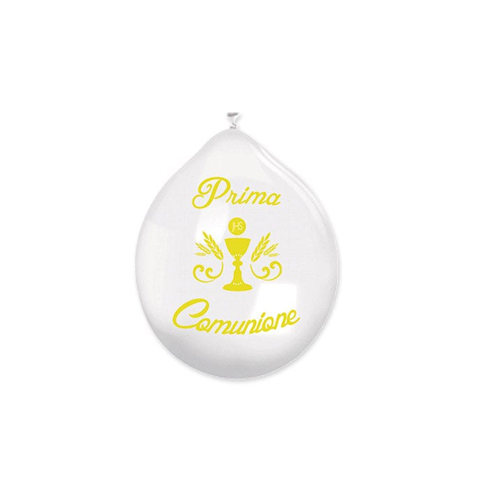 20 Palloncini in Lattice 10" - 26 cm Prima Comunione