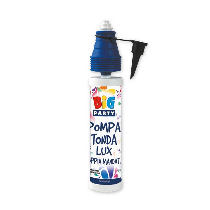 Pompa tonda Lux doppia mandata plastica 26cm Q07862