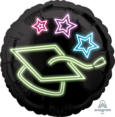 Pallone foil standard 17" x 43 cm Laurea Neon