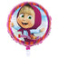 Palloncino Masha e Orso mylar dettaglio personaggi