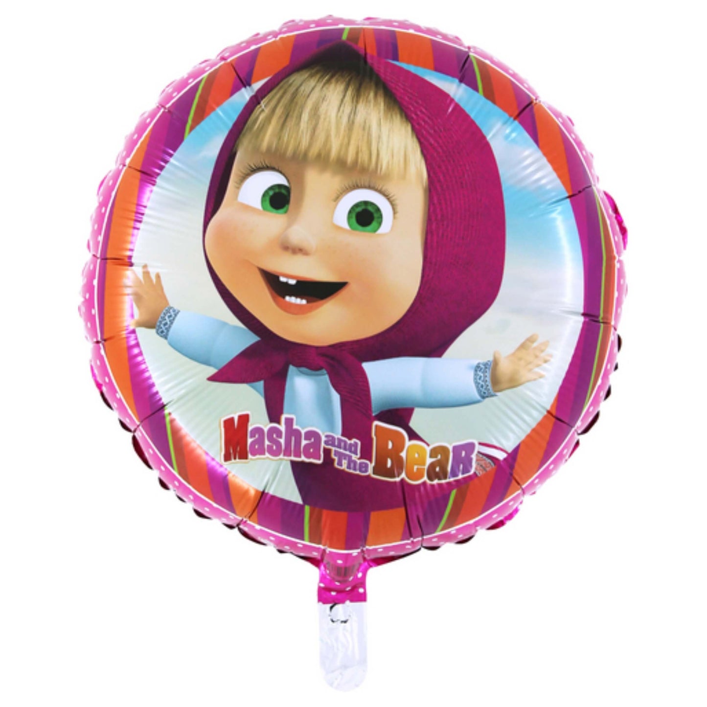 Palloncino Masha e Orso mylar dettaglio personaggi