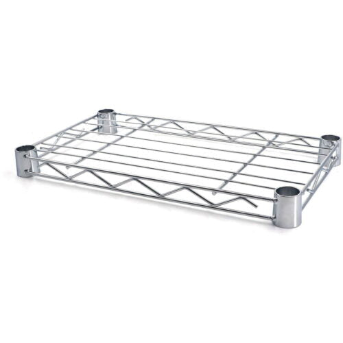 Metallika RML Ripiano Grigliato in Acciaio Cromato Portata 100 kg
