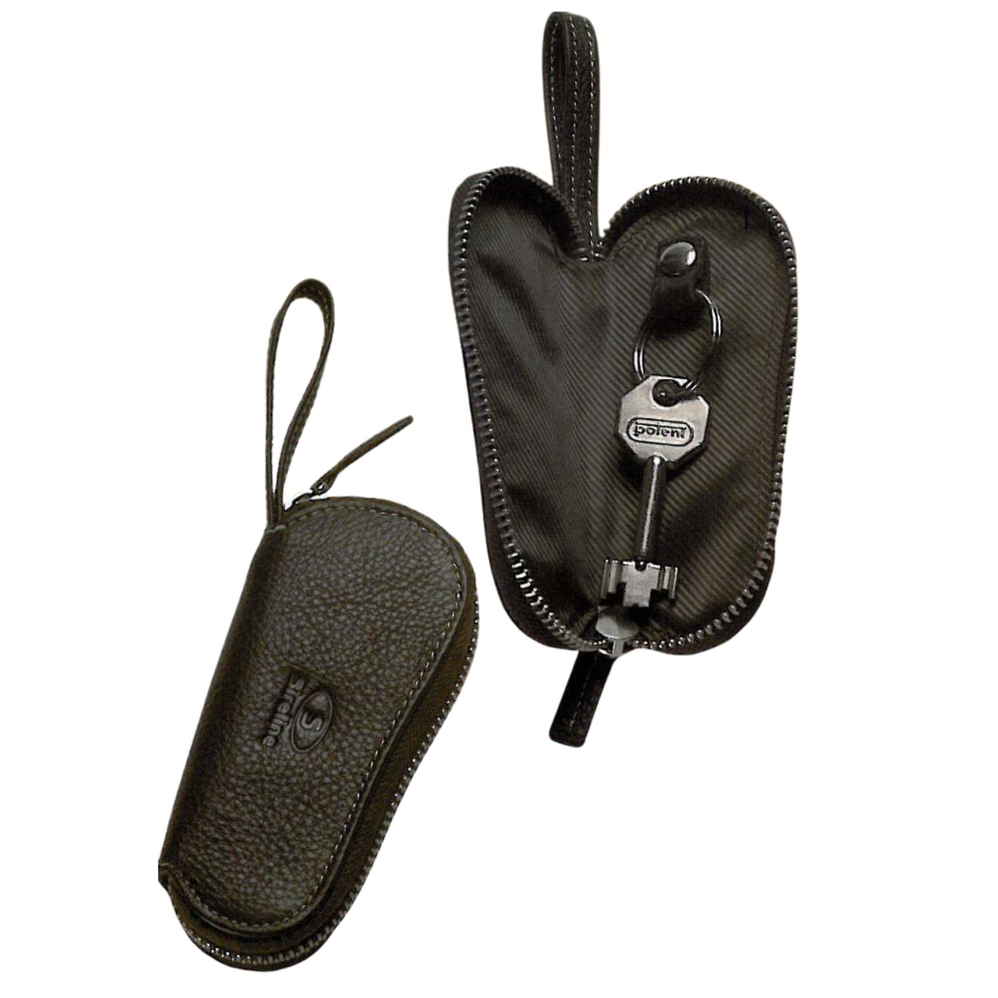 P.TA CHIAVI PELLE  SIRE 2452005  COL. COFFEE
