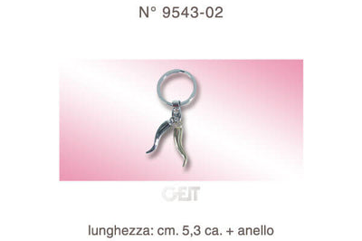 P.TA CHIAVI DOUBLE MINI HORN   9543-02