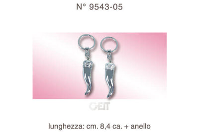 P.TA CHIAVI NICKEL REGULAR HORN   9543-05
