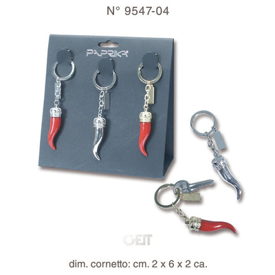 P.TA CHIAVI REGULAR HORN CON ASTUCCIO   9543-04+P