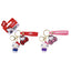 Dettaglio Hello Kitty Sanrio portachiavi con moschettone dorato
