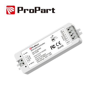 Ricevitore DIM RF 3 Canali - 12/24V DC