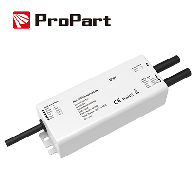 Amplificatore RGB/RGBW IP67 - 20A (4 Canali da 5A)