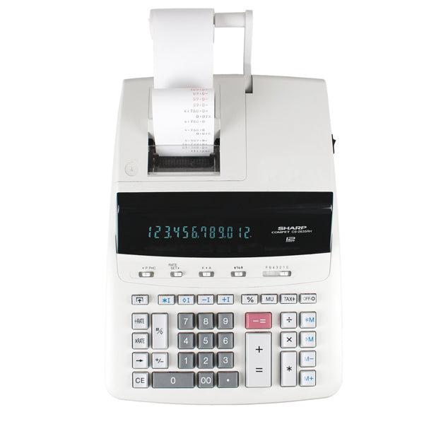 Sharp - Calcolatrice scrivente CS 2635LW - 12 cifre - CS2635LW