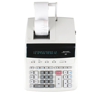 Sharp - Calcolatrice scrivente CS 2635LW - 12 cifre - CS2635LW