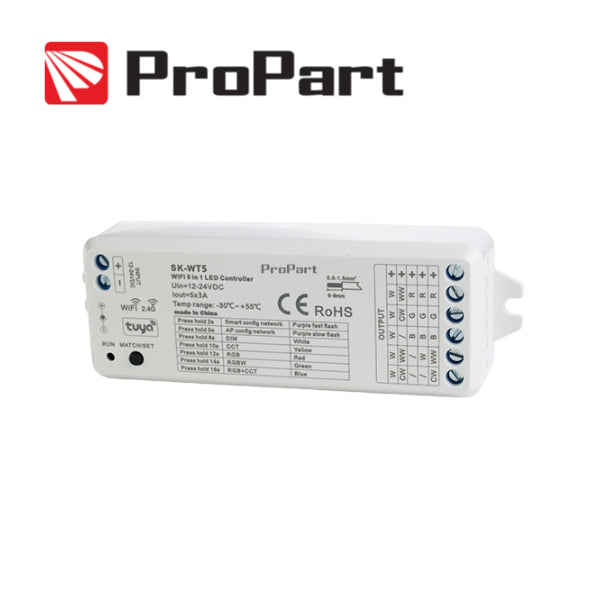 Controller LED Wi-Fi e RF
