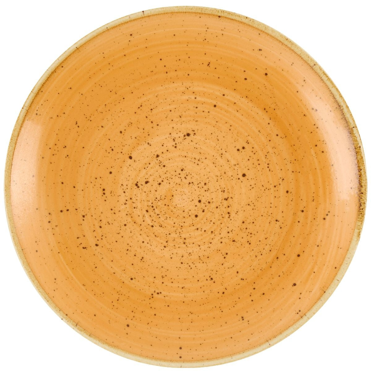 Churchill Stonecast Tangerine Puntinato Piatto Pane 16,5 cm 12 Pezzi