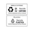 Etichette adesive - in carta - permanenti - 105 x 37 mm - 16 et/fg - 100 fogli - bianco - Starline