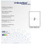 Etichette adesive - in carta - permanenti - 210 x 148,5 mm - 2 et/fg - 100 fogli - bianco - Starline