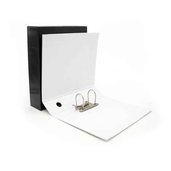 Registratore Kingbox - dorso 8 cm - protocollo 23 x 33 cm - bianco - Starline