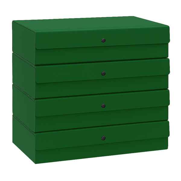 Scatola progetto - dorso 8 cm - verde - Starline