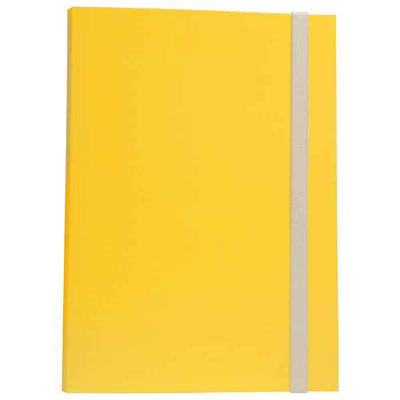 Cartella progetto - con elastico - dorso 3 cm - giallo - Starline
