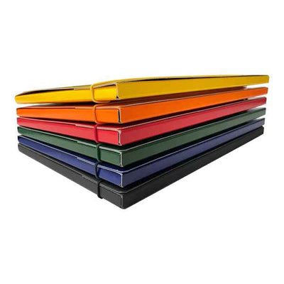 Cartella 3 lembi con elastico - 25 x 34 cm - dorso 1cm - rosso - Starline