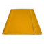 Cartella 3 lembi con elastico piatto - A4 - dorso variabile - giallo - Starline