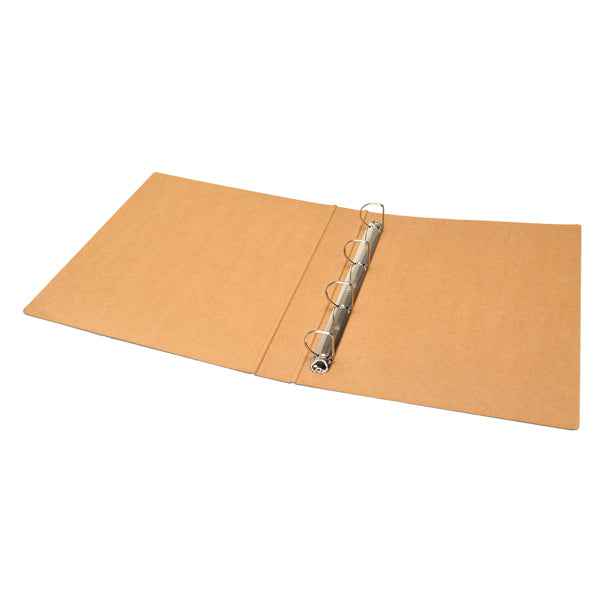 Raccoglitore Eco - 22 x 30 cm - 4 anelli tondi 30 mm - dorso 4 cm - avana - Starline