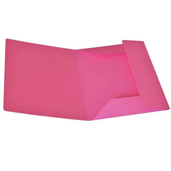 Cartellina 3 lembi - 200 gr - 25 x 34,5 cm - cartoncino bristol - ciclamino - Starline - conf. 25 pezzi