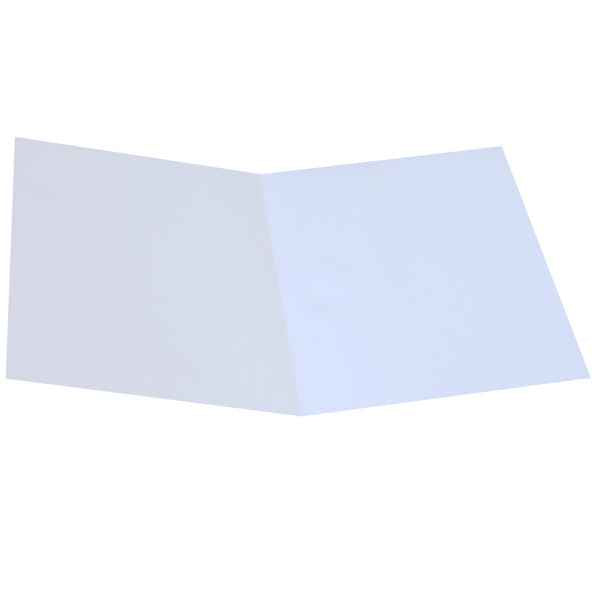 Cartellina semplice - 200 gr - A4 - cartoncino bristol - bianco - Starline - conf. 50 pezzi