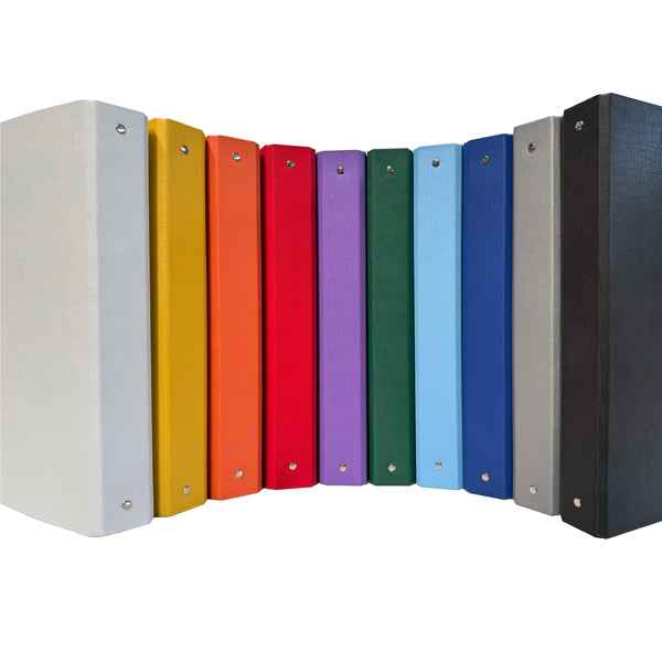 Raccoglitore King - 22 x 30 cm - 4 anelli tondi 30 mm - dorso 4 cm - rivestimento in PP - viola - Starline