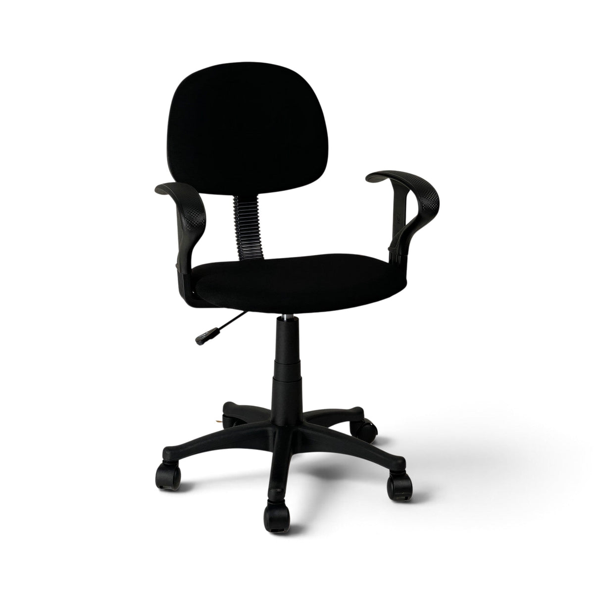 Powerlan Smart Sedia da Ufficio Compatta in Tessuto con Braccioli