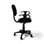 Powerlan Smart Sedia da Ufficio Compatta in Tessuto con Braccioli