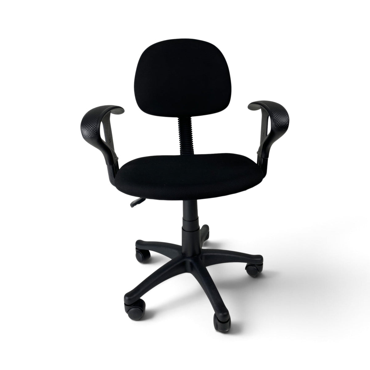Powerlan Smart Sedia da Ufficio Compatta in Tessuto con Braccioli
