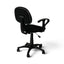 Powerlan Smart Sedia da Ufficio Compatta in Tessuto con Braccioli