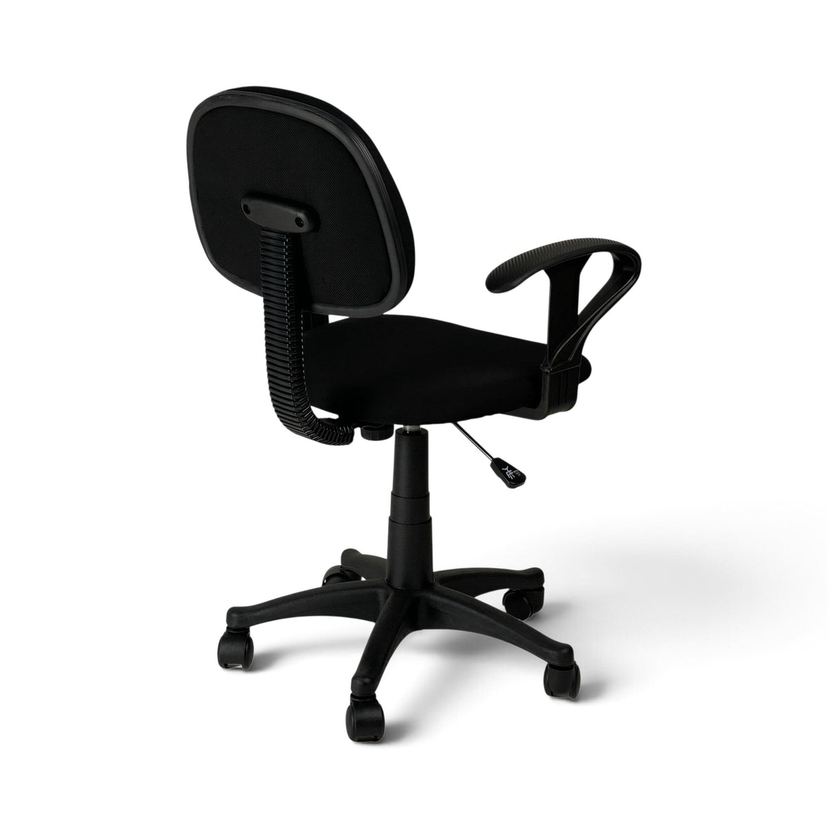 Powerlan Smart Sedia da Ufficio Compatta in Tessuto con Braccioli