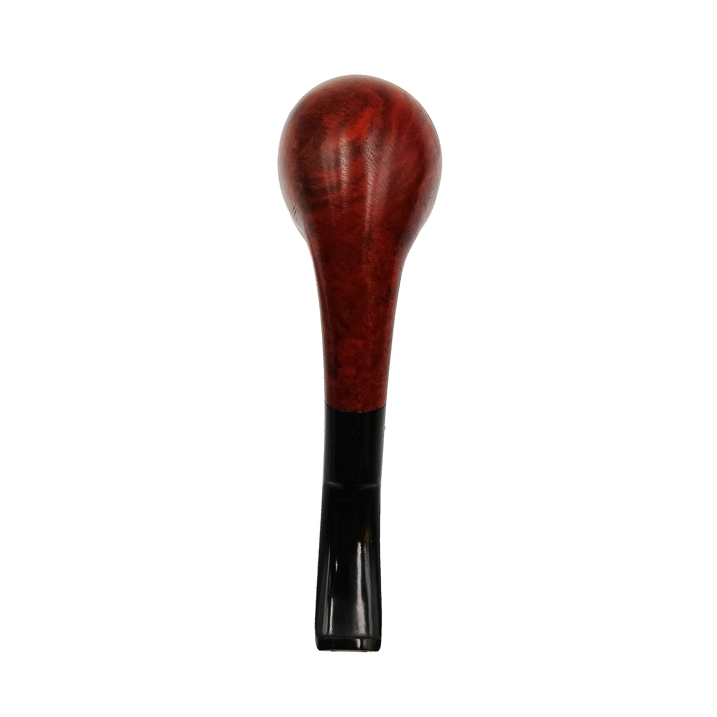 Pipa Gasparini Liscia Bent Billiard con Bocchino Lavabile Metallico 3 mm
