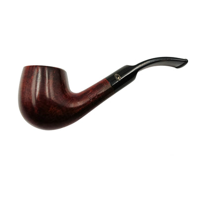 Pipa Gasparini Bent Billiard Liscia T01000C vista laterale