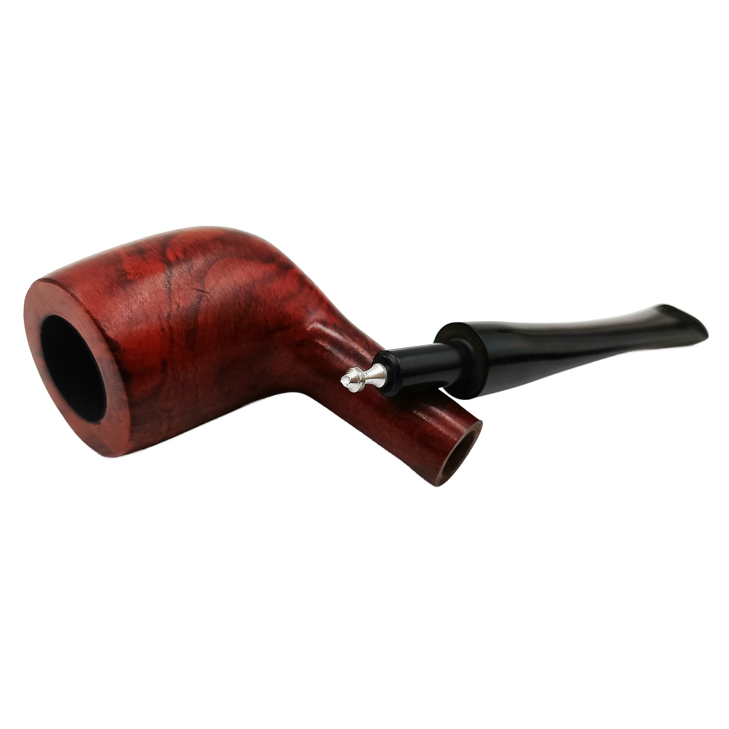 Pipa Gasparini Liscia Billiard con Bocchino Lavabile Metallico 3 mm