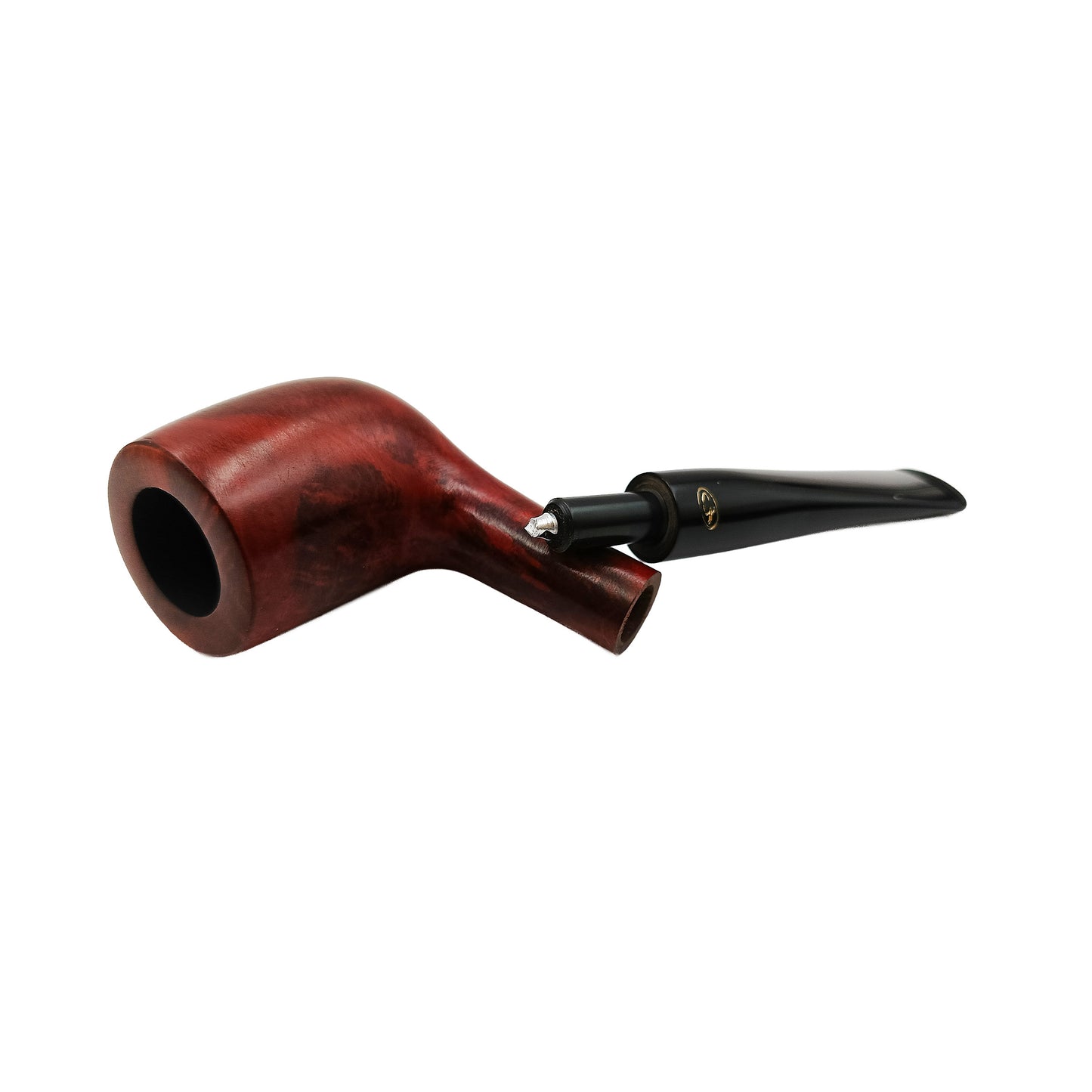 Pipa Gasparini Liscia Billiard con Bocchino Lavabile Metallico 3 mm