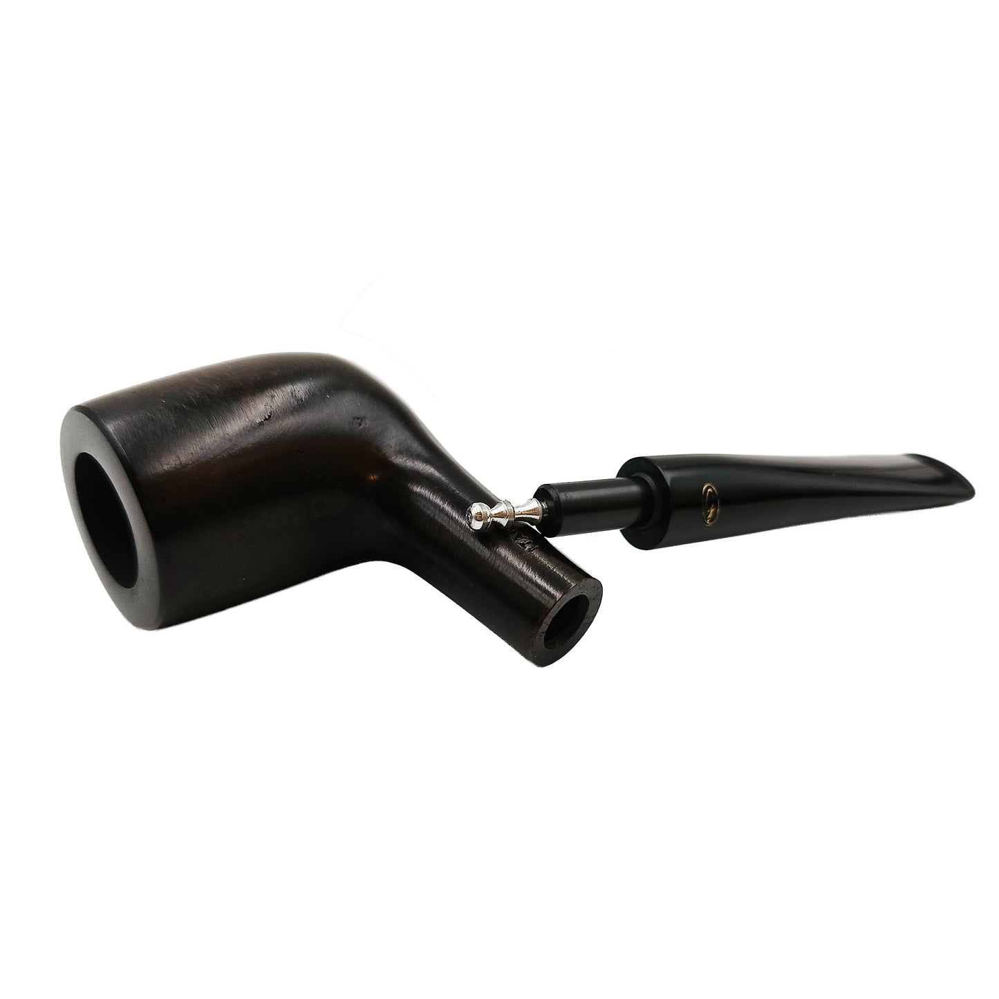 Pipa Gasparini Liscia Billiard con Bocchino Lavabile Metallico 3 mm