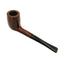 Dettaglio bocchino Pipa Gasparini Billiard radica venature scure