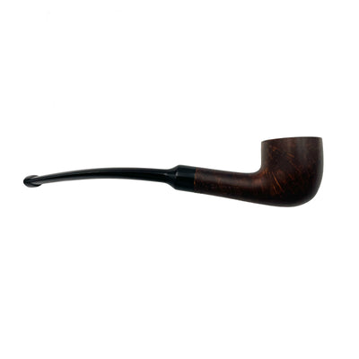 Pipa Gasparini Salina Quarter Half Bent Billiard con Bocchino Lavabile Metallico 3 mm