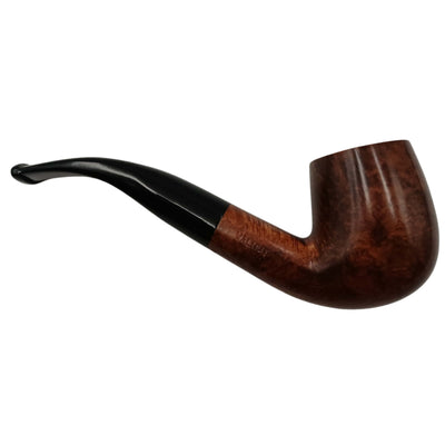 Pipa Gasparini Walnut Bent Billiard radica finitura noce filtro balsa 9mm T01031D