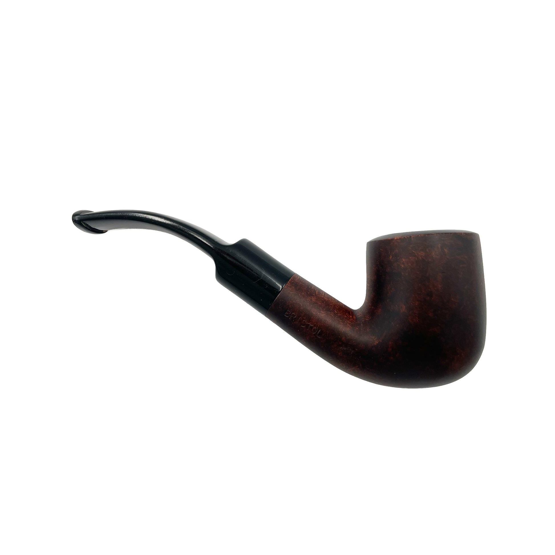 Pipa Gasparini Bristol Bent Billiard in radica finitura liscia bocchino 9 mm artigianale