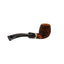 Pipa Gasparini Vega Half Bent Apple radica Noce Chiaro T01102A