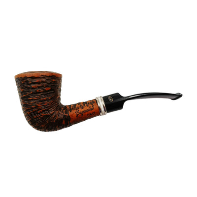 Pipa Gasparini Vega Half Bent Dublin Rusticata T01102B vista laterale