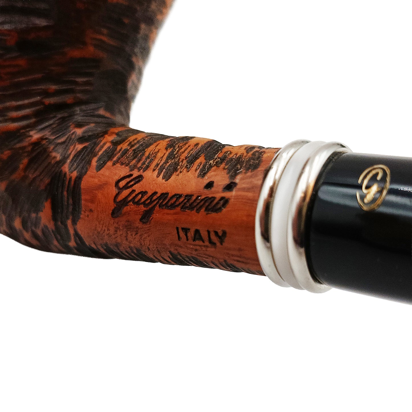 Pipa Gasparini Vega Rusticata Half Bent Dublin bocchino 6mm T01102B