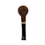 Pipa Gasparini Vega Rusticata Bent Brandy Noce Chiaro con Veretta Argentata Madreperla e Bocchino 6 mm