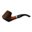 Pipa Gasparini Vega Bent Brandy Rusticata T01102D vista laterale