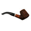 Pipa Gasparini Vega Rusticata Bent Brandy Noce Chiaro veretta madreperla 6mm T01102D