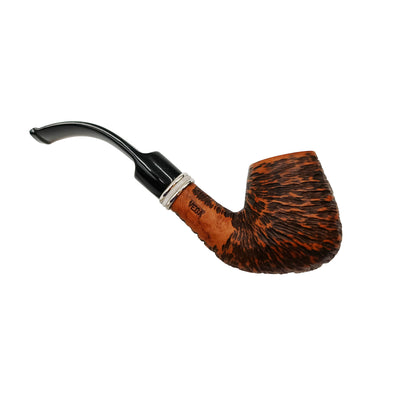 Pipa Gasparini Vega Rusticata Bent Billiard Noce Chiaro veretta madreperla 6mm T01102